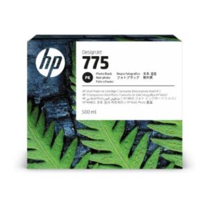 tinta hp lf 775 500ml color negro fotográfico