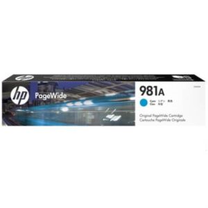 tinta hp 981a pagewide cyan