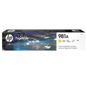tinta hp 981a pagewide amarillo