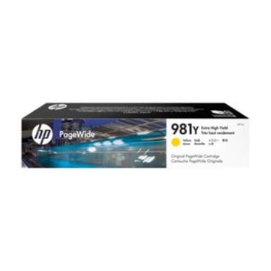 tinta hp 981y pagewide amarillo