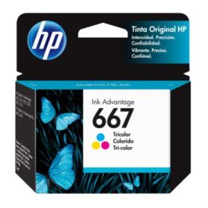 tinta hp original ink advantage 667 tricolor