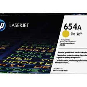 tóner hp laserjet 654a amarillo