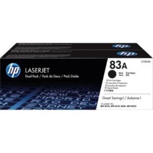 toner hp laserjet 83a negro dual pack