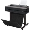 plotter hp designjet t650 inyección térmica de tinta 24" resolución 2400x1200 dpi