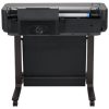 plotter hp designjet t650 inyección térmica de tinta 24" resolución 2400x1200 dpi