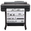 plotter hp designjet t650 inyección térmica de tinta 24" resolución 2400x1200 dpi