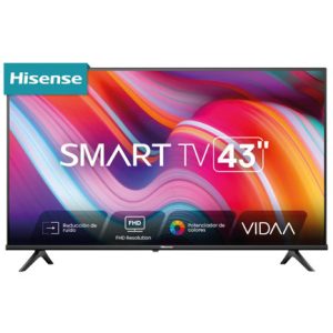 televisor hisense 43" a4 smart vidaa u8.5 tv fhd resolución 1920x1080 full array