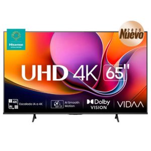 televisor hisense 65" a65nv uhd 4k vidaa 65a65nv