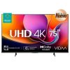 televisor hisense 75" a65nv uhd 4k vidaa 75a65nv