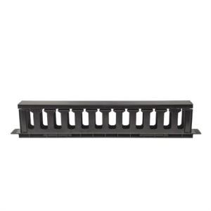 organizador intellinet cables 19" 1u horizontal plástico color negro
