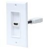 cople intellinet hdmi con faceplate 1 puerto color blanco