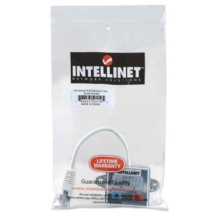 distribuidor intellinet rj45 modular 1x2 cat5e distribuidor intellinet rj45 modular 1x2 cat5e