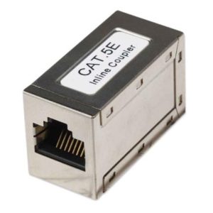 cople intellinet cat5e rj45 modular metálico utp ftp 8p8c h h color plateado