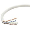 bobina cable intellinet cat 5e cca utp 305m sólida color gris