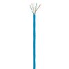 bobina cable intellinet cat 6 cca 305m sólida color azul