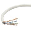 bobina cable intellinet cat 6 utp 305m sólida color gris