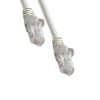 cable patch intellinet 1.0m(3.0f) cat 5e utp color gris