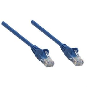 cable intellinet pacth de red cat5e utp rj45 m m 4.2m color azul
