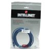cable intellinet red cat5e utp rj45 m m 7.5m color azul