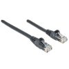 cable intellinet red cat6 utp rj45 m m 0.5m color negro