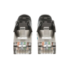 cable intellinet red cat6a s/ftp rj45 50 micras 30cm color negro