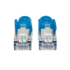 cable intellinet red cat6a s/ftp rj45 50 micras 30cm color azul