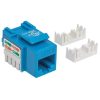 jack intellinet cat 6 de impacto(keystone) color azul