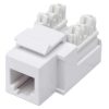 jack intellinet rj11/rj12 de impacto color blanco
