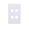 tapa intellinet para caja 4 perforaciones color blanco