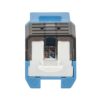 jack intellinet keystone cat6a de impacto utp color azul