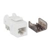 jack intellinet keystone cat6a de impacto utp color blanco