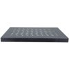 charola intellinet gabinete 19" 1u fija 35cm ventilada 50kg color negro