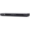 organizador intellinet cables 19" 1u horizontal metalico color negro