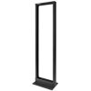 rack intellinet de dos postes 19" 42u estándar desarmado flactpack color negro