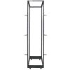 rack doble intellinet 19" 45u flatpack color negro