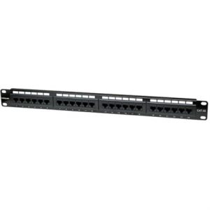 panel parcheo intellinet cat 5e 24 puertos utp 1u