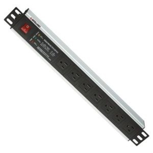barra pdu intellinet gab/rack 19" 1.5u supresor de picos on/off 7 contactos