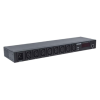 barra pdu intellinet multicontactos 8 salidas montaje en rack 19" color negro