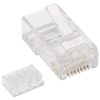 plug intellinet rj45 cat 6 utp sólido bote c/100 pzas