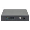 switch intellinet poe+ con 5 puertos gigabit color negro