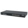 poe switch intellinet gb 16 ptos 19" 30w pto 220w