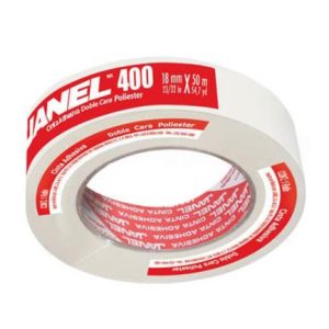 cinta adhesiva janel doble capa poliester 400 18 x 50