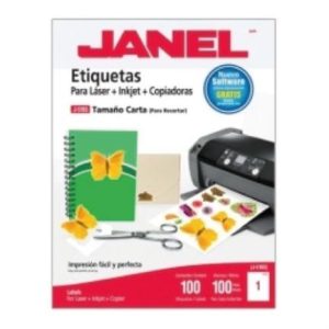 etiqueta janel 109 laser 216 x 279 100h c/100