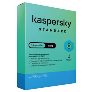 licencia antivirus kaspersky standard 1 año 1 dispositivo