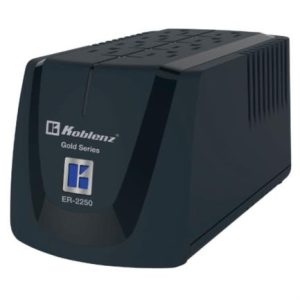 regulador koblenz er 2250 2250va/1000w 8 contactos 1led garantía 5 años