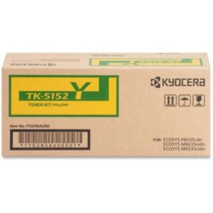 tóner kyocera tk 5152y 12k páginas compatible p6035cdn/m6035cidn/m6535cidn color amarillo