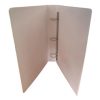 carpeta panorámica kyma de vinil tamaño oficio 1 1/2" aro en "o" blanca