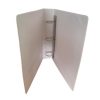 carpeta panorámica kyma de vinil tamaño oficio 2" aro en "o" blanca