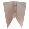 carpeta panorámica kyma de vinil tamaño oficio 1 1/2" aro en "d" blanca