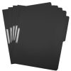 carpeta pressboard kyma c/broche 8cm tamaño carta negro paquete c/5